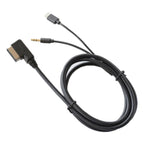 Car AMI AUX Audio Cable for Audi Q5 A 5A7 R7 S5 Q7 A6L A8L, For Audi Q5 A 5A7 R7 S5 Q7 A6L A8L