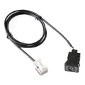 Car Handheld Box AUX Interface Connector + Cable Wire Harness for Volkswagen Bora / Audi, For Volkswagen Bora