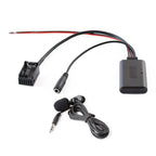 Car AUX Bluetooth Audio Cable + MIC for BMW X3 E83, For BMW X3 E83(MIC)