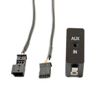 Car Navigation 16:9 Large Screen AUX + Cable for BMW X5, For BMW X5