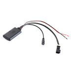 Car Large Screen Host AUX Bluetooth Music Cable + MIC for BMW E39 E46 E53 X5, For BMW E39 E46 E53 X5