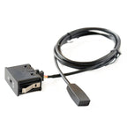 Car AUX Audio Interface + Cable Wire Harness for BMW E46 3 Series, For BMW E46 3 Series