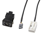 Car AUX Audio Interface + Cable Wire Harness for BMW E60 E63 E64 E65, For BMW E60 E63 E64 E65