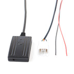 Car 5Pin AUX Bluetooth MP3 Adaptor Audio Cable + MIC for Ford BaBf Falcon, For Ford BaBf Falcon(MIC)