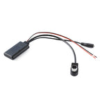 Car AUX Bluetooth Music Audio Cable + MIC for Alpine KCA-121B 9887/105/117/9855/305S, For Alpine KCA-121B 9887