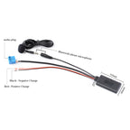 Car 6PIN AUX Bluetooth Audio Input Cable + MIC for Acura RDX TSX MDX CSX, For Acura RDX TSX