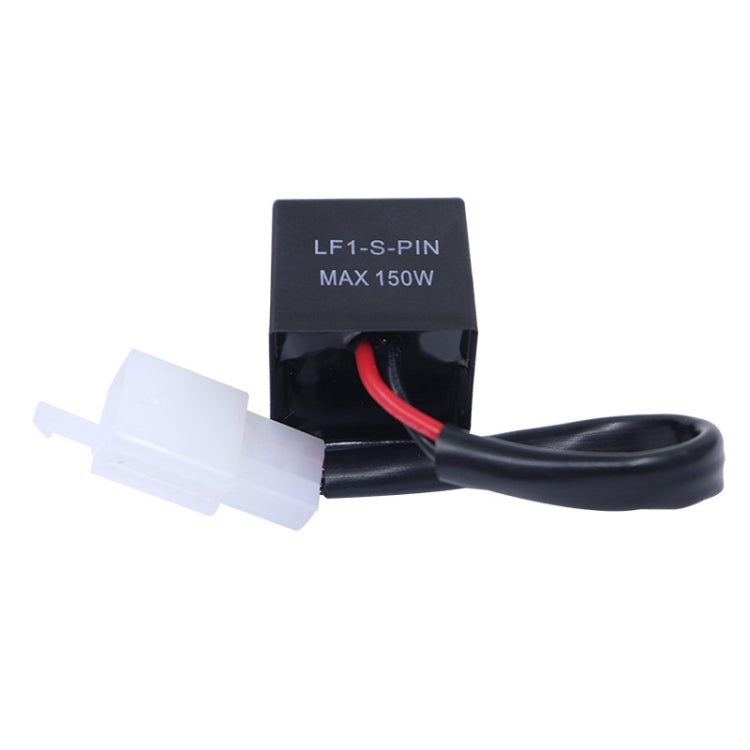 Motorcycle 2PIN with Wire Sealing Rubber Relay LED Light Control Turn Signal, 2PIN