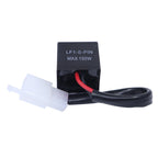 Motorcycle 2PIN with Wire Sealing Rubber Relay LED Light Control Turn Signal, 2PIN