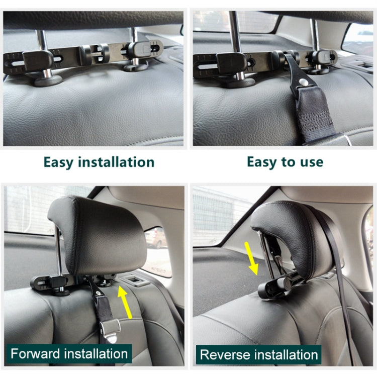CSJY-3001 Car Children Safety Seat LATCH Interface Bracket Headrest Fixer, CSJY-3001
