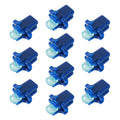 10 PCS B8.3 0.2W DC12V Wedge Instrument Panel COB LED Light Dashboard Gauge Cluster Indicator Lamp Bulb, B8.3 (Blue Light), B8.3 (Green Light), B8.3 (Red Light), B8.3 (White Light), B8.3 (Yellow Light)
