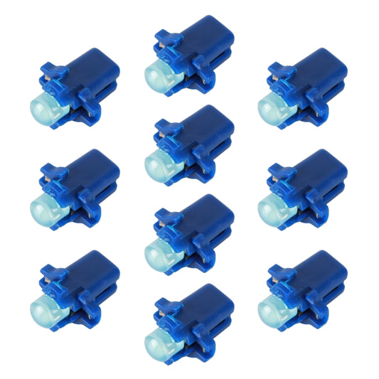 10 PCS B8.3 0.2W DC12V Wedge Instrument Panel COB LED Light Dashboard Gauge Cluster Indicator Lamp Bulb, B8.3 (Blue Light), B8.3 (Red Light), B8.3 (White Light), B8.3 (Yellow Light)