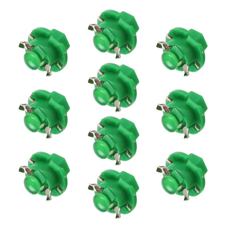 10 PCS B8.4 0.2W DC12V Wedge Instrument Panel COB LED Light Dashboard Gauge Cluster Indicator Lamp Bulb, B8.4 (Yellow Light), B8.4 (Ice Blue Light), B8.4 (Blue Light), B8.4 (Pink Light), B8.4 (Green Light), B8.4 (Red Light), B8.4 (White Light)