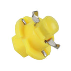 10 PCS B8.4 0.2W DC12V Wedge Instrument Panel COB LED Light Dashboard Gauge Cluster Indicator Lamp Bulb, B8.4 (Yellow Light), B8.4 (Ice Blue Light), B8.4 (Blue Light), B8.4 (Pink Light), B8.4 (Green Light), B8.4 (Red Light), B8.4 (White Light)