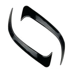 Car Rear Bumper Wind Knife Blade Decoration Sticker for Mercedes-Benz CLA200/220/250/260, Rear Wind Knife For Mercedes-Benz CLA200(Black), Rear Wind Knife For Mercedes-Benz CLA200(Carbon Fiber Black)