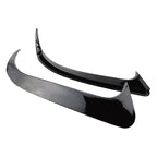 Car Rear Bumper Wind Knife Blade Decoration Sticker for Mercedes-Benz CLA200/220/250/260, Rear Wind Knife For Mercedes-Benz CLA200(Black), Rear Wind Knife For Mercedes-Benz CLA200(Carbon Fiber Black)