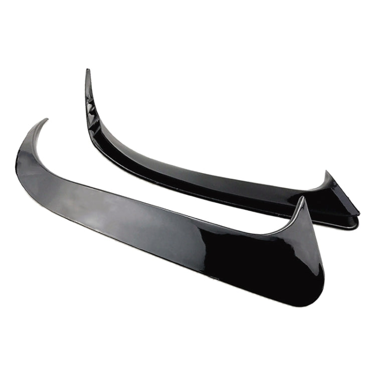 Car Rear Bumper Wind Knife Blade Decoration Sticker for Mercedes-Benz CLA200/220/250/260, Rear Wind Knife For Mercedes-Benz CLA200(Black), Rear Wind Knife For Mercedes-Benz CLA200(Carbon Fiber Black)