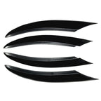 Car Air Inlet Grille Decoration Sticker Strip for Mercedes-Benz C Class C180L/C260L/C300L, Air Inlet Grille For Mercedes-Benz C Class(Black), Air Inlet Grille For Mercedes-Benz C Class(Carbon Fiber Black)