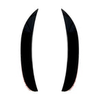Car Front Wind Knife Decoration Sticker Strip for Mercedes-Benz C Class C180L/C260L/C300L, Front Wind Knife For Mercedes-Benz C Class(Black), Front Wind Knife For Mercedes-Benz C Class(Carbon Fiber Black)