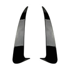 Car Rear Bumper Air Outlet Wind Knife Blade Decoration Sticker Strip for Mercedes-Benz C Class W205, Rear Wind Knife For Mercedes-Benz C Class(Black), Rear Wind Knife For Mercedes-Benz C Class(Carbon Fiber Black)