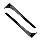 Car Modified Flank Tail Spoiler Strip for Volkswagen Golf 7, For Volkswagen Golf 7(Black), For Volkswagen Golf 7(Carbon Fiber Black)