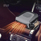 12V Car Heater Multifunctional Defrosting and Defogging Heater, 12V