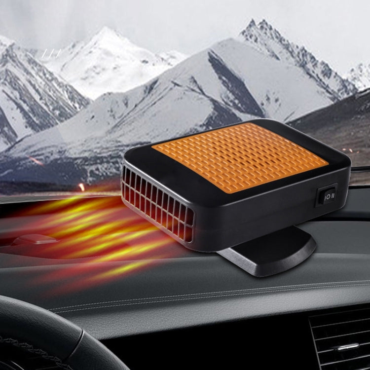 24V Car Hollow Heater Multifunctional Front Windshield Defroster and Demister, 24V (Orange), 12V (Red)