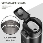 Car Heating Water Cup Large Display Smart Stainless Steel Electric Kettle, Large Display (Black), Large Display (White)