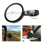 SFUTV-3 ATV All Terrain Vehicle Round CNC Rearview Mirror 1.75/2 inch Universal For UTV, SFUTV-3