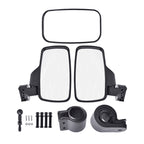 Universal For All-terrain Vehicles Central Rearview Mirror Side Mirror Combination Set For UTV / ATV, Side Mirror Combination Set