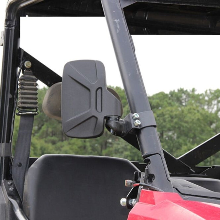 Sandy Beach Car Shaped Tube Holder Rearview Mirror for UTV/ATV, UTV-4c