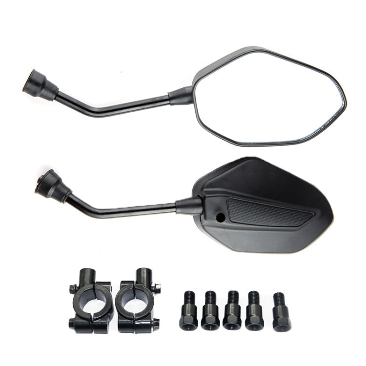 ZF001-125B Pair Rearview Mirror Reflective Mirror for Four-wheeler ATV, ZF001-125B