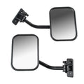SF-JP-003 Pair  Car Side Door Rearview Mirror Adjustable Shape Angle Lens Blind Spot Exterior Mirror for Jeep Wrangler, SF-JP-003