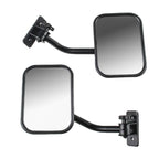 SF-JP-003 Pair  Car Side Door Rearview Mirror Adjustable Shape Angle Lens Blind Spot Exterior Mirror for Jeep Wrangler, SF-JP-003