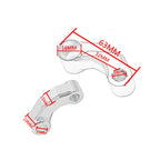 SF-YSZ-2 Mirror Code Motorcycle Modification Aluminum Alloy CNC Rearview Extension Bracket Set