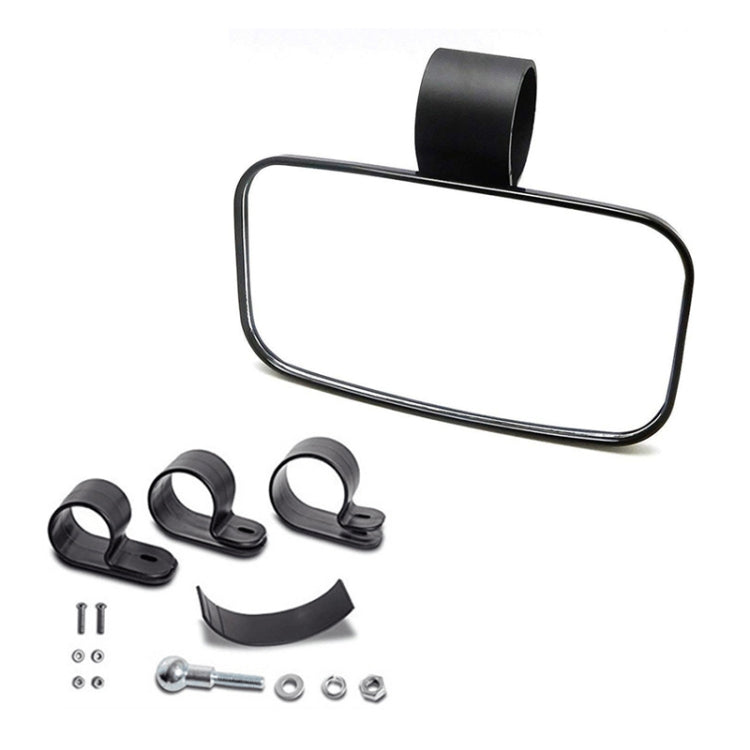 UTV-10 Sandy Beach Car Big View Rearview Mirror for UTV / ATVs, 1.5 inch, 1.75 inch, 2 inch, UTV-10
