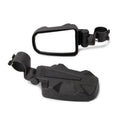 Pair All-terrain Vehicles Wide Field View 1.75 inch Rearview Mirror Side Reflector Mirror for UTV / ATV, UTV-23 1.75 inch