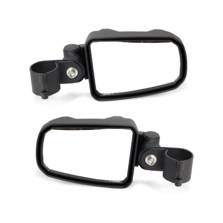 Pair All-terrain Vehicles Wide Field View 1.75 inch Rearview Mirror Side Reflector Mirror for UTV / ATV, UTV-23 1.75 inch