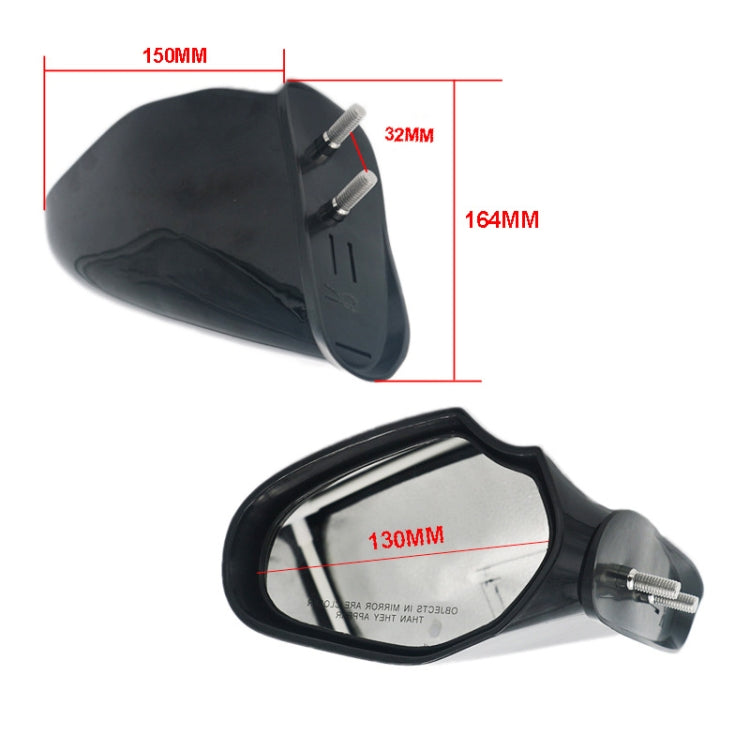 SFM-02 Single Left Mirror Motorboat Rearview Mirror for Jet Ski VX /VXR /VXS / V1, SFM-02 Left
