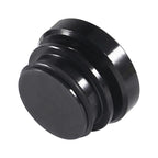 2 PCS Car / Motorcycle FIRE MISSILE Letter Metal Cigarette Lighter Dust Cover, FIRE MISSILE (Black), FIRE MISSILE (Red)