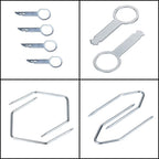 38 in 1 Car Audio Disassembly Tool DVD CD Navigation Tool for Mercedes-Benz / Volkswagen / Audi, 38 in 1
