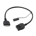 Car USB Data Cable iPod Interface 3.5mm Audio Cable for Nissan / Infiniti, Car USB Data Cable