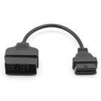 22Pin to 16Pin Car OBD2 Conversion Cable OBDII Diagnostic Adapter Cable for Toyota, OBD2 Conversion Cable