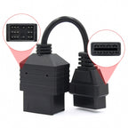 17Pin to 16Pin Car OBD2 Conversion Cable OBDII Diagnostic Adapter Cable for Toyota, For Toyota