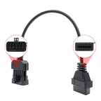 10Pin to 16Pin Car OBD2 Conversion Cable OBDII Diagnostic Adapter Cable for Opel, For Opel 10Pin
