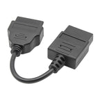 9Pin Car OBD2 Conversion Cable OBDII Diagnostic Adapter Cable for Subaru, 9Pin for Subaru