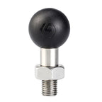 WUPP PJ-416A2 YF-213 Motorcycle Rearview Mirror Mount M10 Bracket Fixed Ball Head, M10