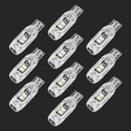 10 PCS T10 DC12V / 1W Car Clearance Light 5LEDs SMD-3030 Lamp Beads, 5LEDs SMD-3030 (Ice Blue Light), 5LEDs SMD-3030 (Blue Light), 5LEDs SMD-3030 (Pink Light), 5LEDs SMD-3030 (Green Light), 5LEDs SMD-3030 (Red Light), 5LEDs SMD-3030 (White Light)      ...