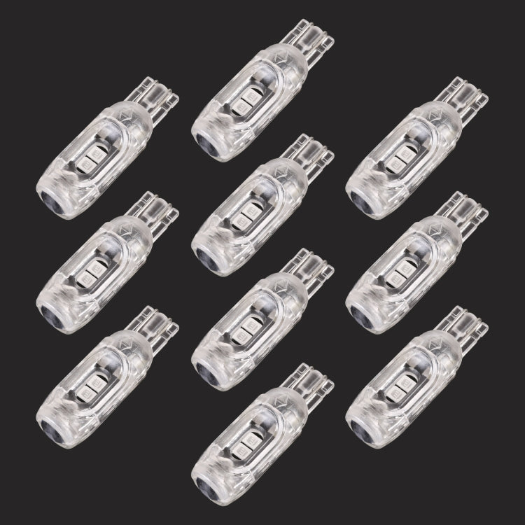 10 PCS T10 DC12V / 1W Car Clearance Light 5LEDs SMD-3030 Lamp Beads, 5LEDs SMD-3030 (Ice Blue Light), 5LEDs SMD-3030 (Blue Light), 5LEDs SMD-3030 (Pink Light), 5LEDs SMD-3030 (Green Light), 5LEDs SMD-3030 (Red Light), 5LEDs SMD-3030 (White Light)      ...