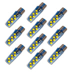 10 PCS T10 DC12V / 1.2W Car Clearance Light 12LEDs COB Lamp Beads, 12LEDs COB (Yellow Light), 12LEDs COB (Ice Blue Light), 12LEDs COB (Blue Light), 12LEDs COB (Pink Light), 12LEDs COB (Green Light), 12LEDs COB (Red Light), 12LEDs COB (White Light)