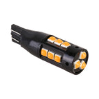 2 PCS T10 DC12V / 6.5W Car Clearance Light 15LEDs SMD-3030 Lamp Beads, 15LEDs SMD-3030 (Yellow Light), 15LEDs SMD-3030 (Ice Blue Light), 15LEDs SMD-3030 (Blue Light), 15LEDs SMD-3030 (Pink Light), 15LEDs SMD-3030 (Green Light), 15LEDs SMD-3030 (Red Lig...
